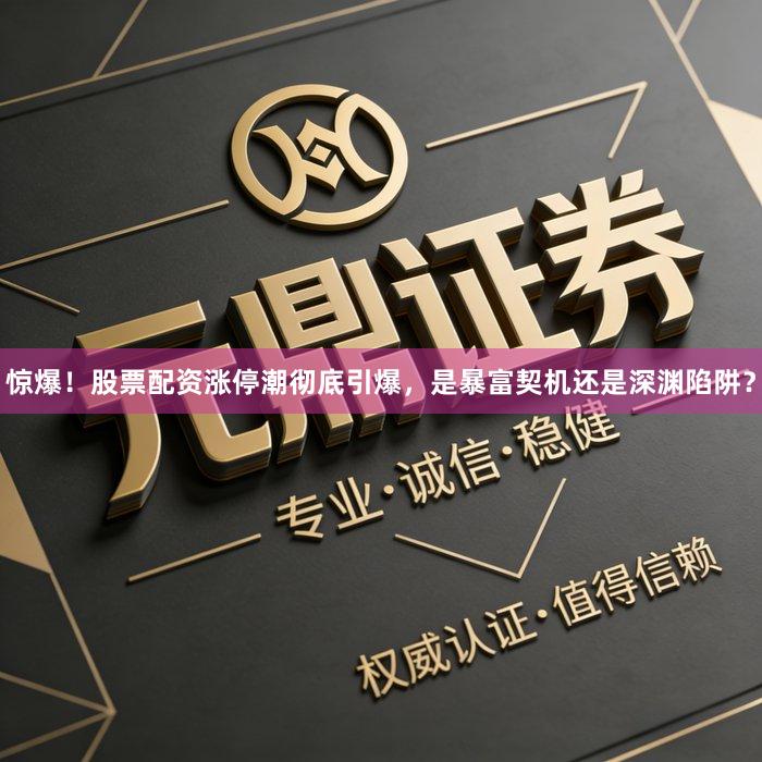 惊爆！股票配资涨停潮彻底引爆，是暴富契机还是深渊陷阱？