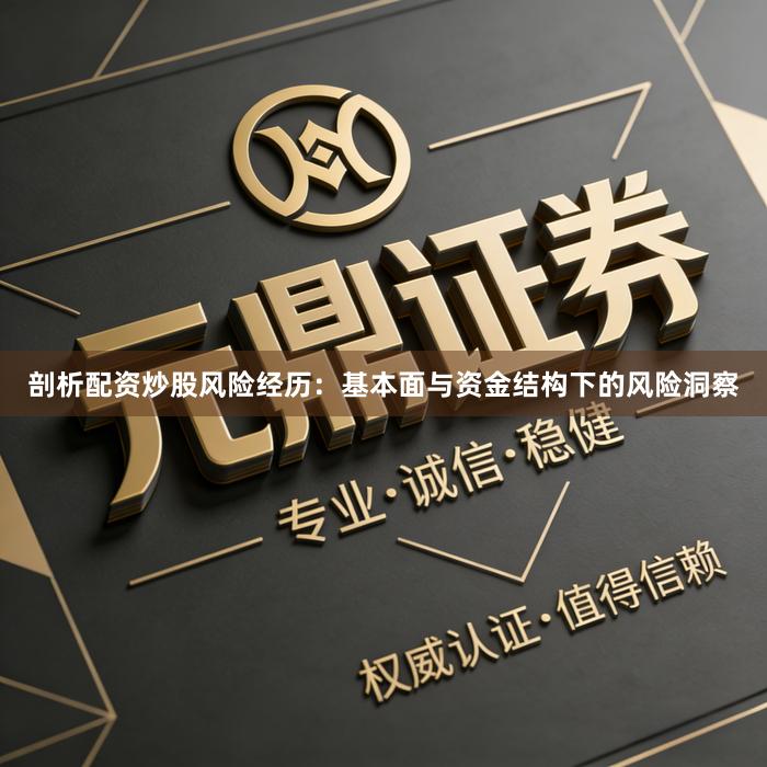 剖析配资炒股风险经历：基本面与资金结构下的风险洞察