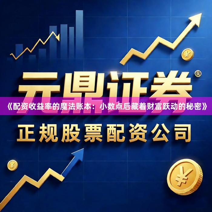 《配资收益率的魔法账本:小数点后藏着财富跃动的秘密》