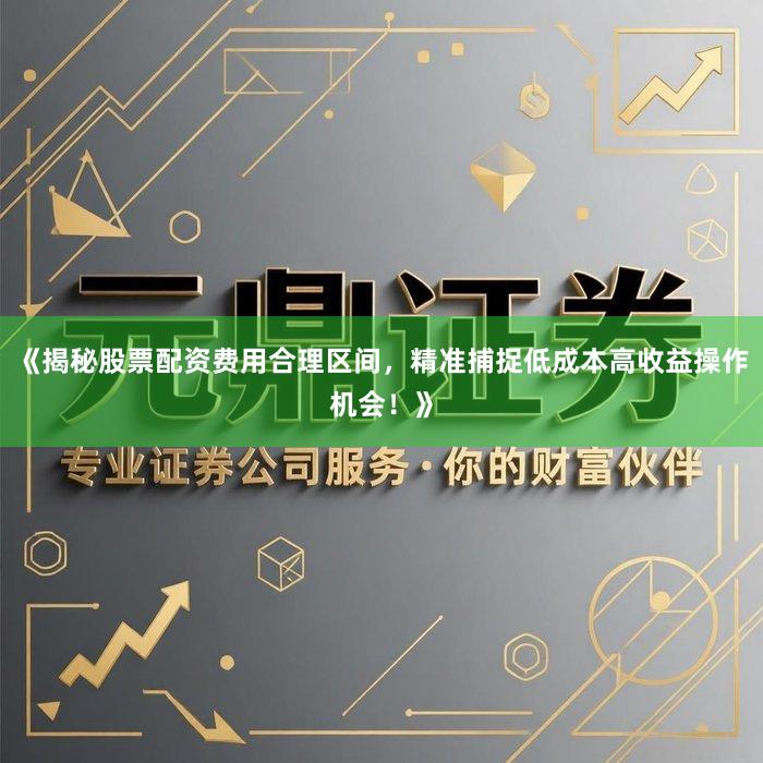《揭秘股票配资费用合理区间，精准捕捉低成本高收益操作机会！》