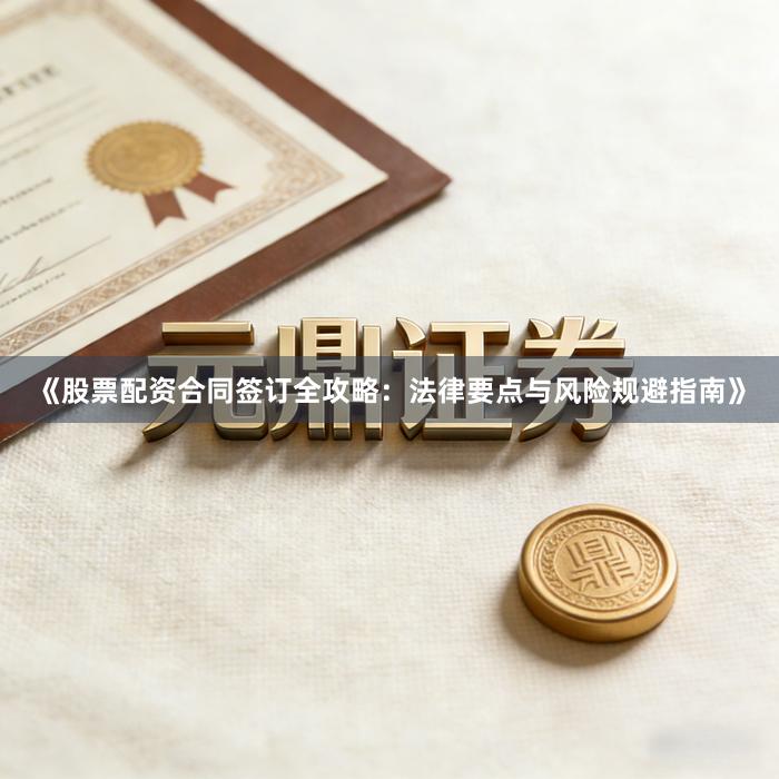 《股票配资合同签订全攻略：法律要点与风险规避指南》