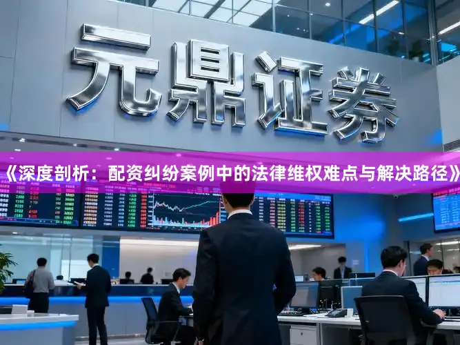 《深度剖析：配资纠纷案例中的法律维权难点与解决路径》