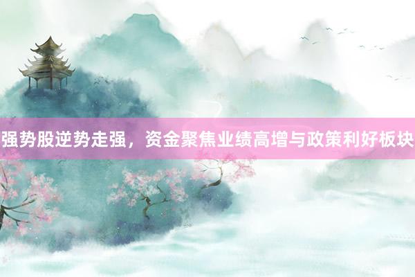 强势股逆势走强，资金聚焦业绩高增与政策利好板块